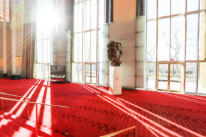 John F. Kennedy Center for the Performing Arts. Bust of Kennedy. Source: The Kennedy Center website (https://www.kennedy-center.org/memorial/)